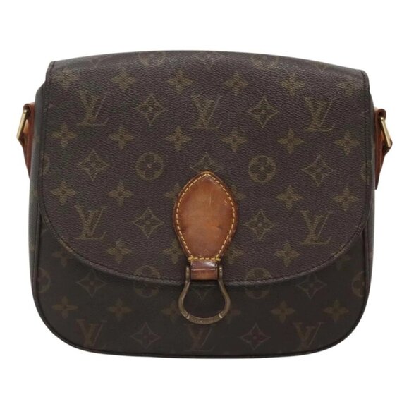 LOUIS VUITTON Monogram Saint Cloud GM Shoulder Bag M51242 LV Auth 126669 - Picture 2 of 16